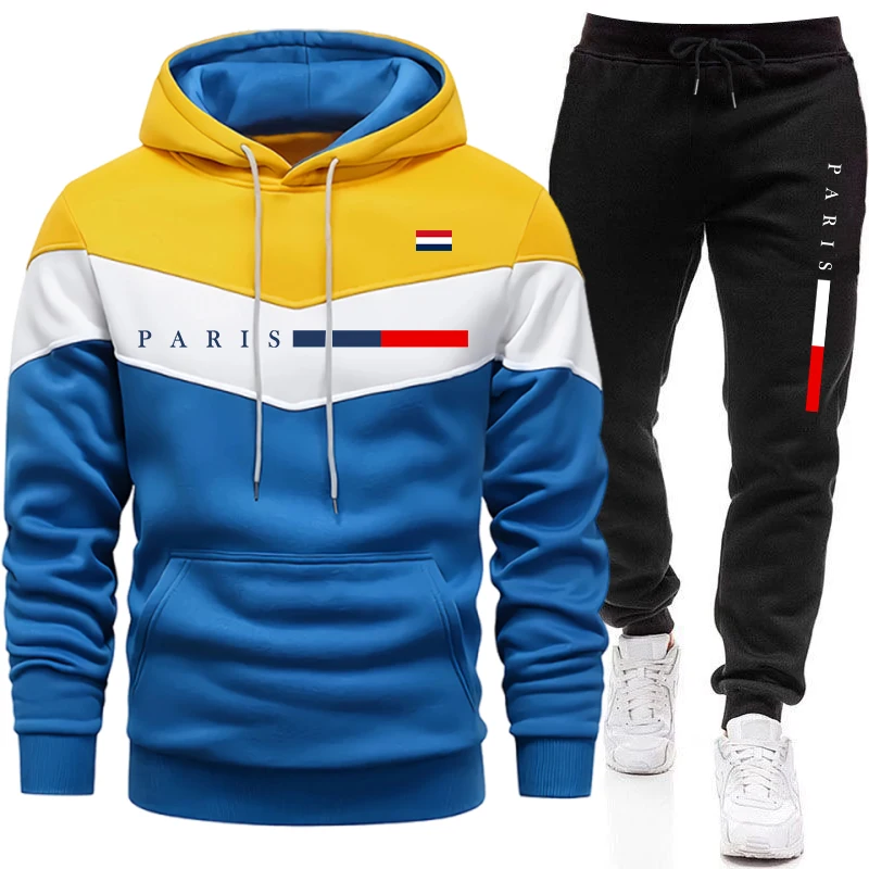 Men'S Fashion Outfits 2026 - Urban Casual Fashion Hoodie Sportswear Paris