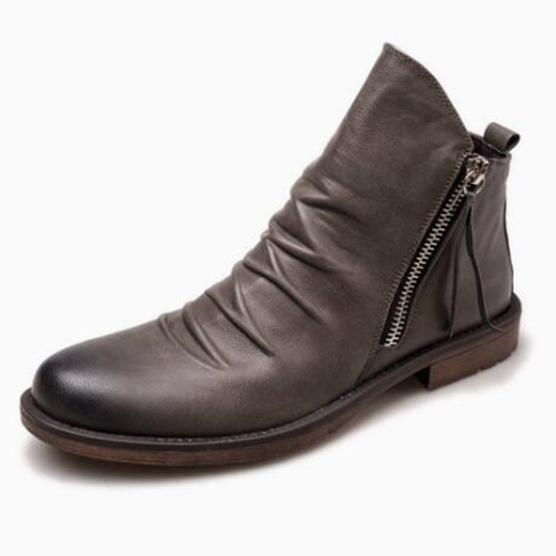 Men'S Fashion Plus - Fashion Luxury Men's Leather Chelsea Boots