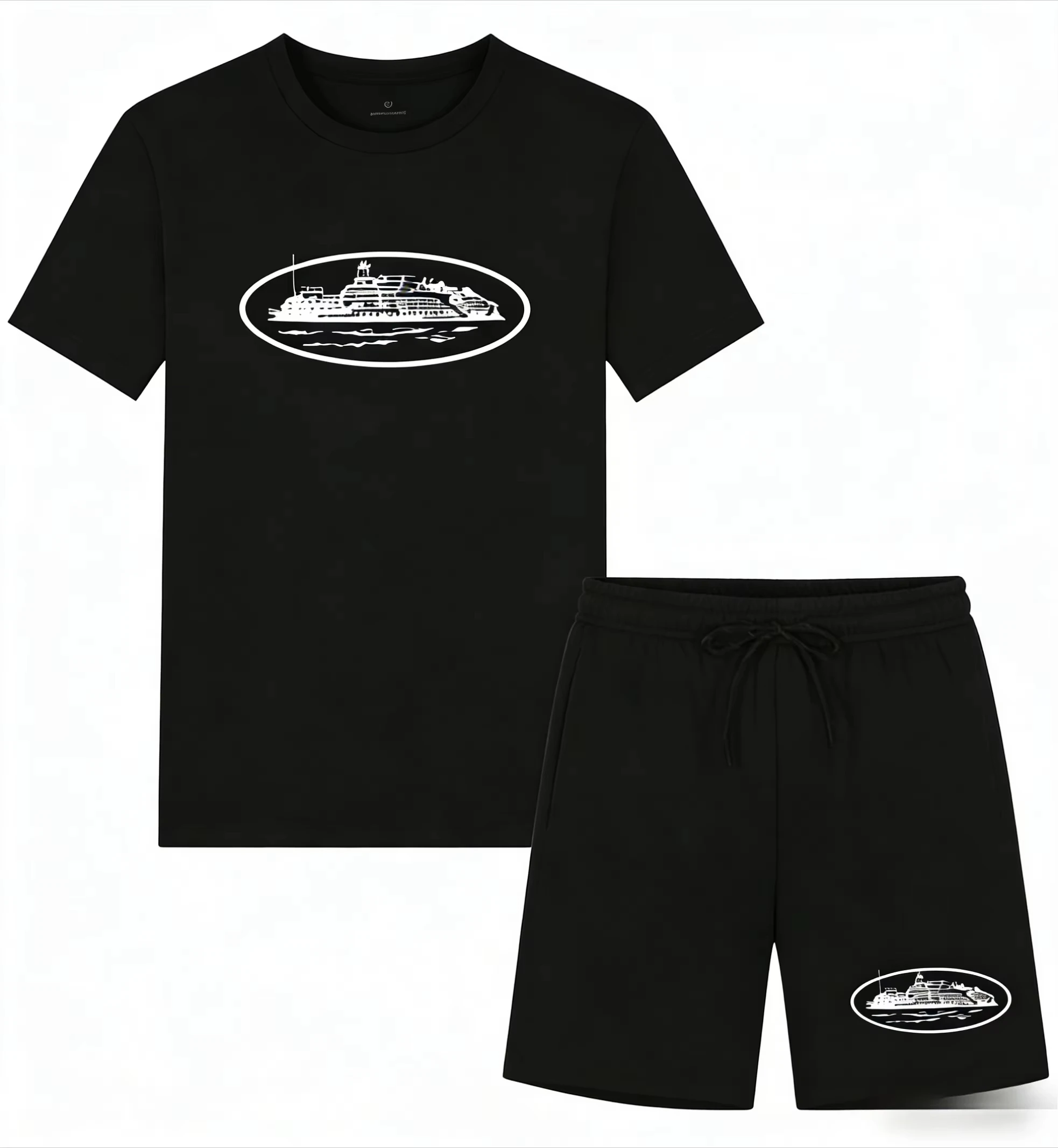 Men'S Fashion Designer - 2026 Summer New Small Boat Printed