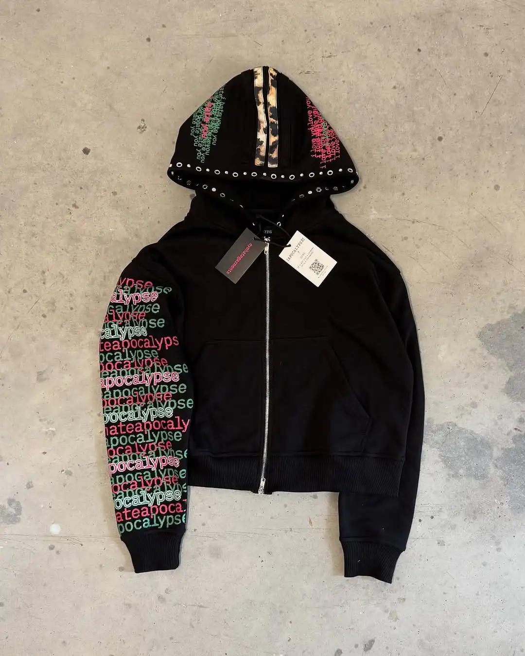 Mens Fashion Zip Up Hoodies - Eyehategarment Street Fashion Hoodie Harajuku Fashion