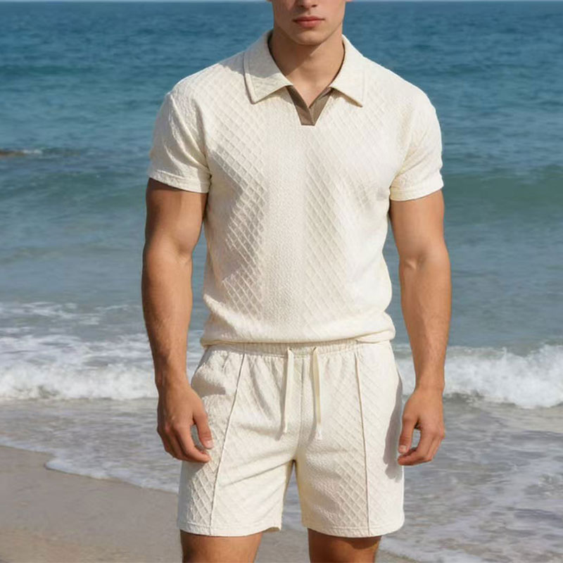 Mens Fashion Ideas - 2026 Summer100kg Men Suits Solid Color