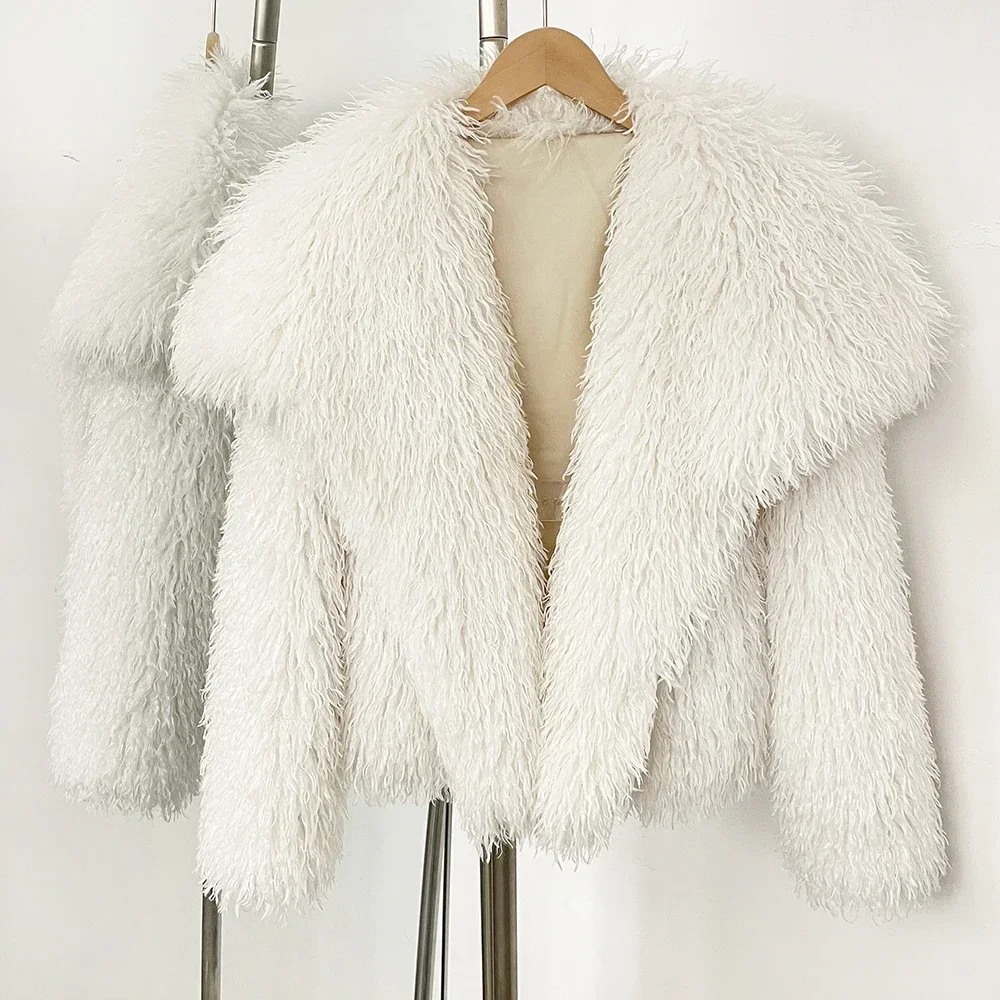 Fur Coat Eco-friendly Faux Fur - Mens Fashion Store 评论和价格