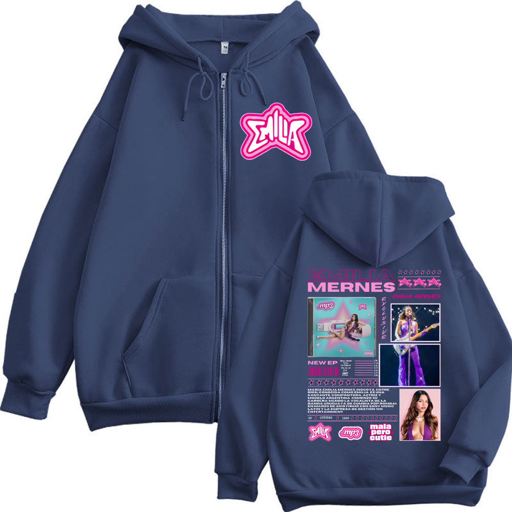 Emilia Mernes MP3 Album Merch  - Mens Fashion Zip Up Hoodies 评论和价格