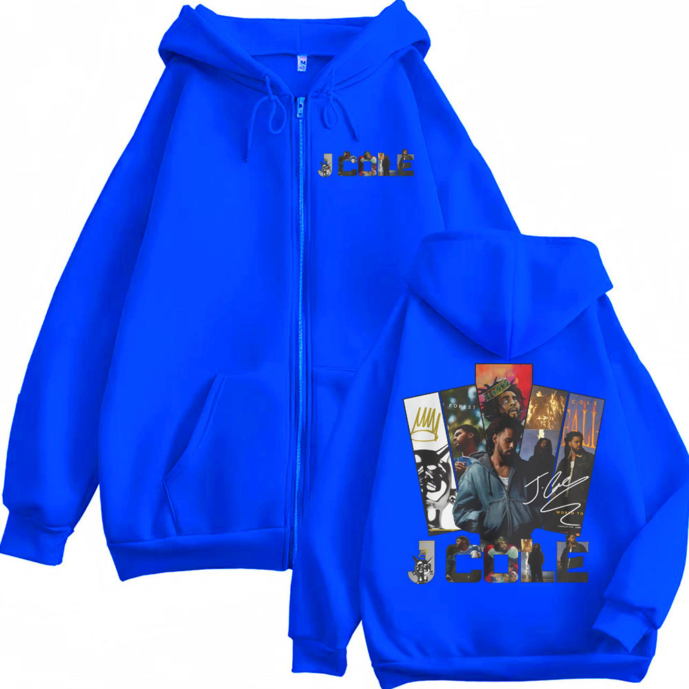 J. Cole The Fall Off Album 202 - Mens Fashion Zip Up Hoodies 评论和价格