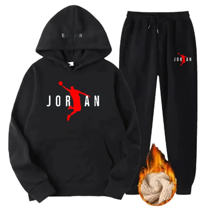 Basic Fleece Hoodies And Sweat - Jogger Sweatpants Men 评论和价格