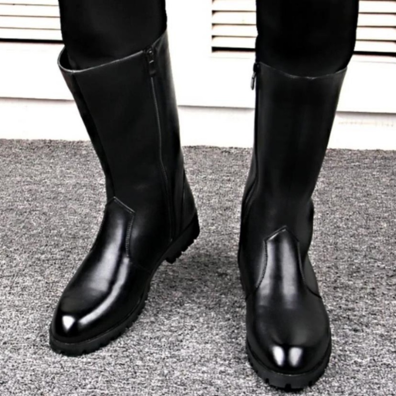 Fashion Men's women Genuine Le - Mens Fashion Combat Boots 评论和价格