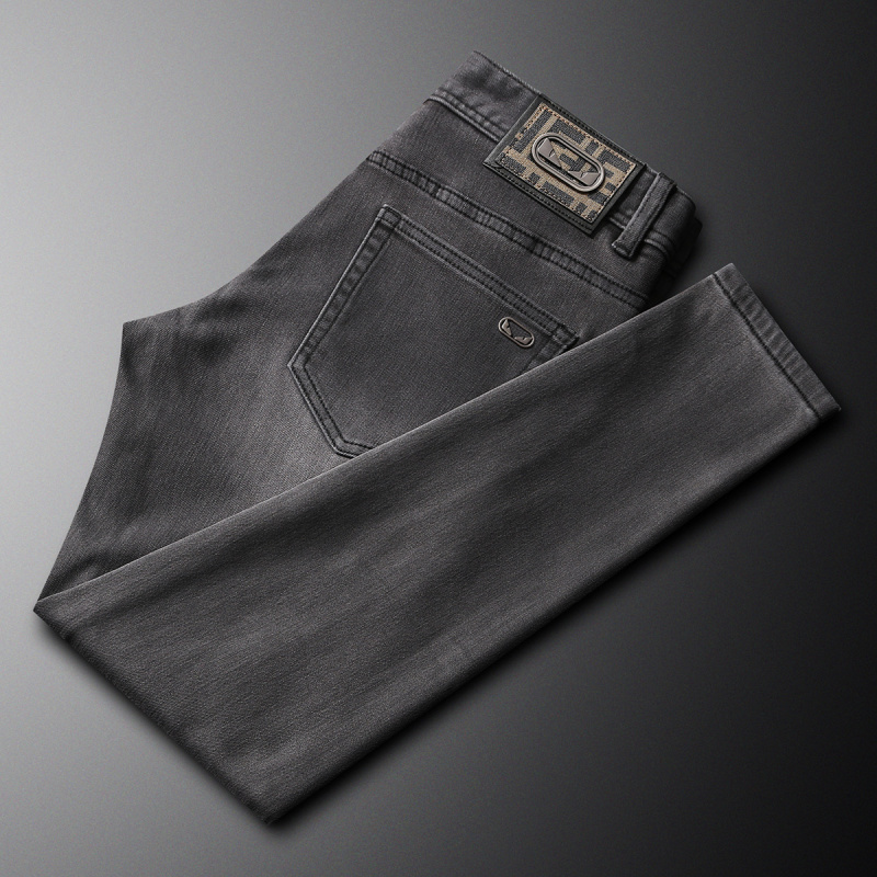 2025 autumn new trendy brand j - Men'S Fashion Grey Jeans 评论和价格