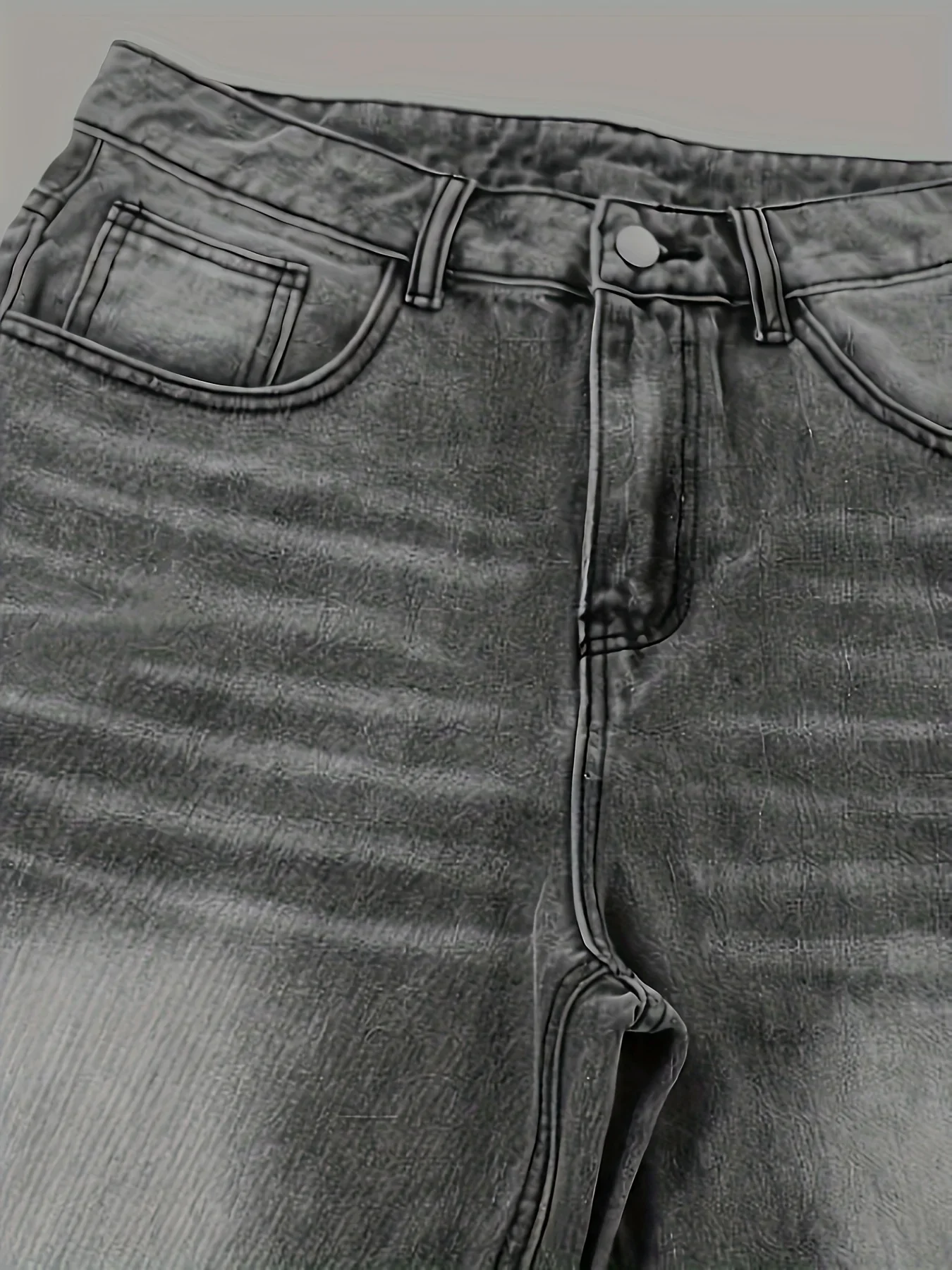 Men's fashion grey jeans casua - Men'S Fashion Grey Jeans 评论和价格