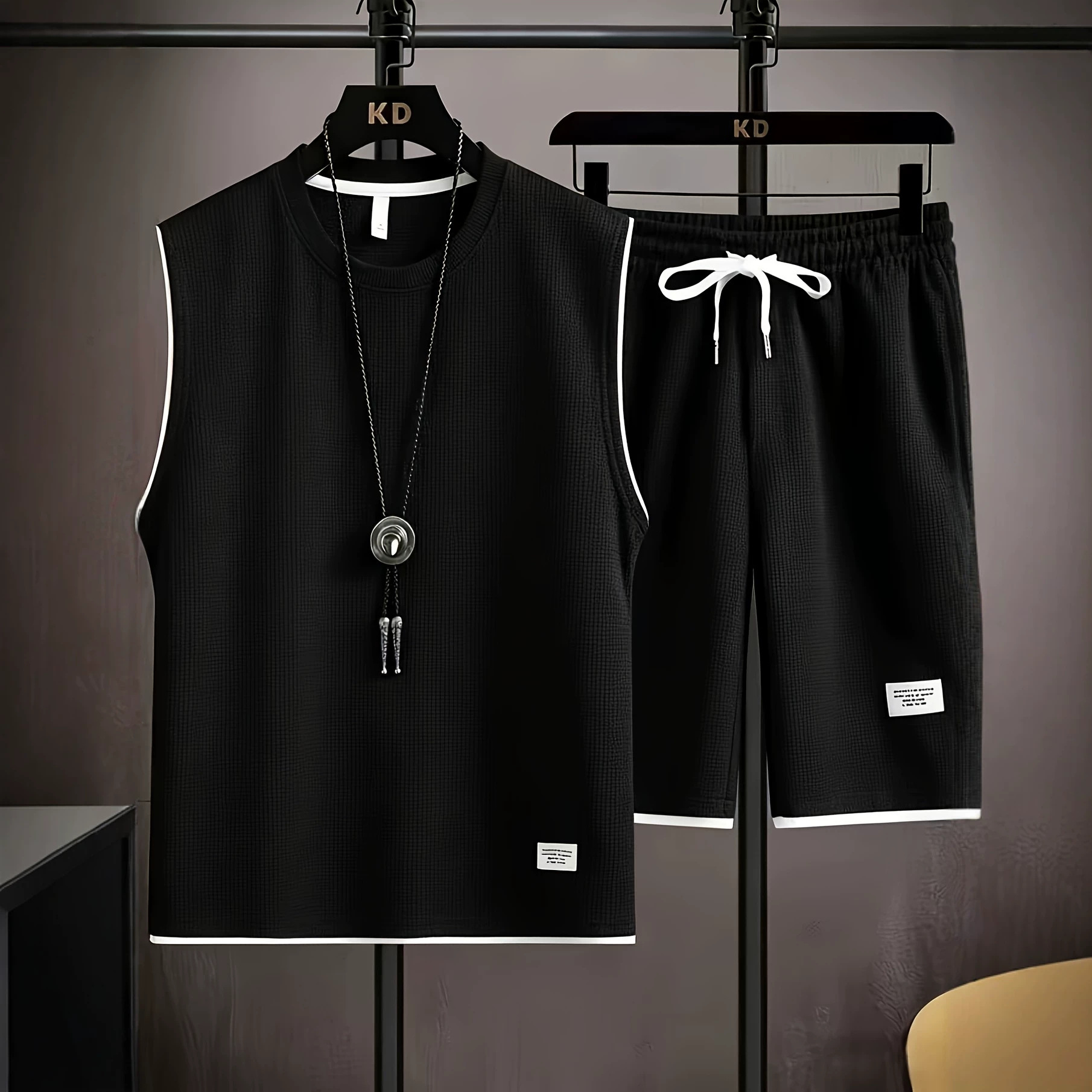 Summer men's vest sets high qu - Men'S Fashion For Summer 评论和价格