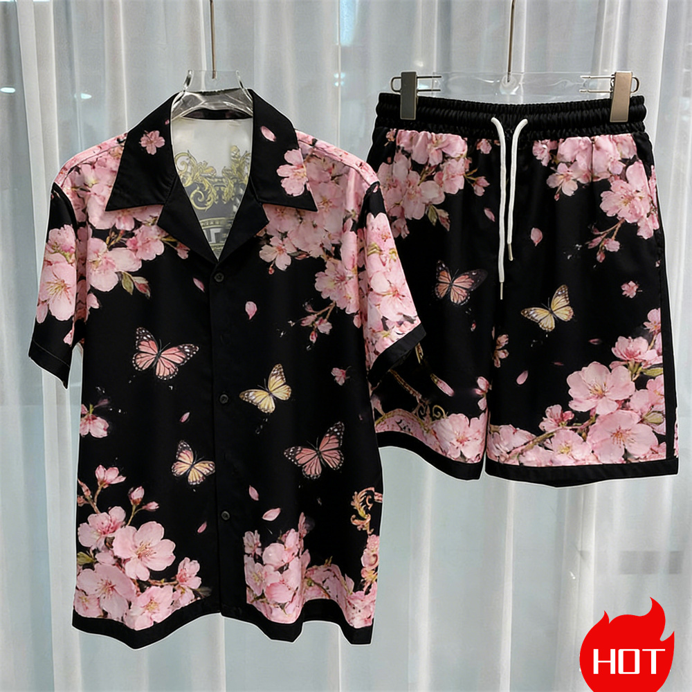 Digital printed men's set fash - Men'S Fashion Designer 评论和价格