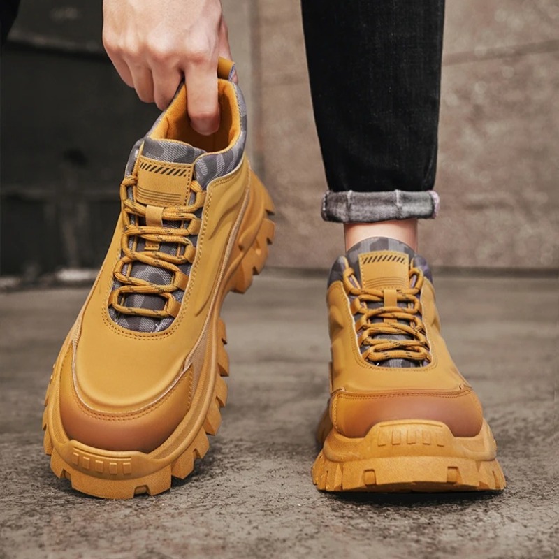 Men's Ankle Boots Fashion Comb - Mens Fashion Combat Boots 评论和价格