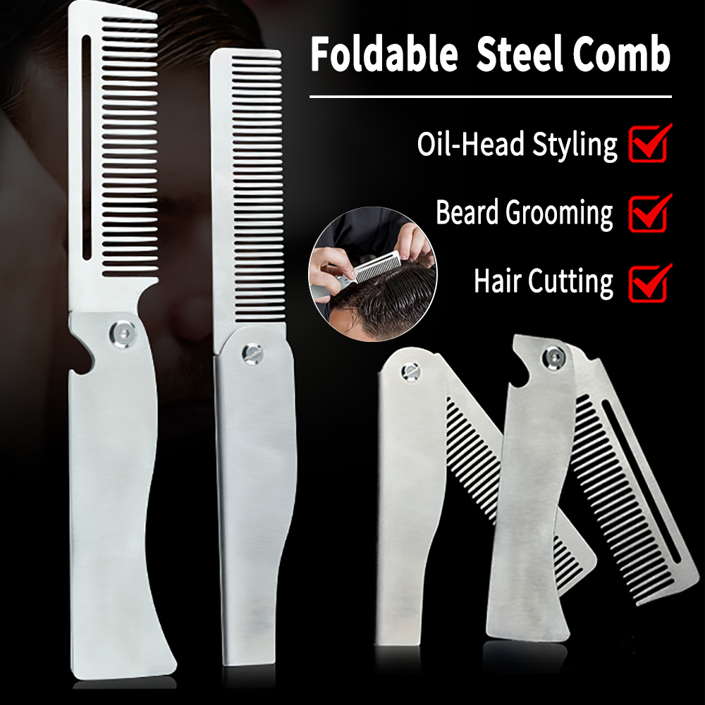 New Type 1/2PCS Portable Steel - Men'S Fashion Haircuts 评论和价格