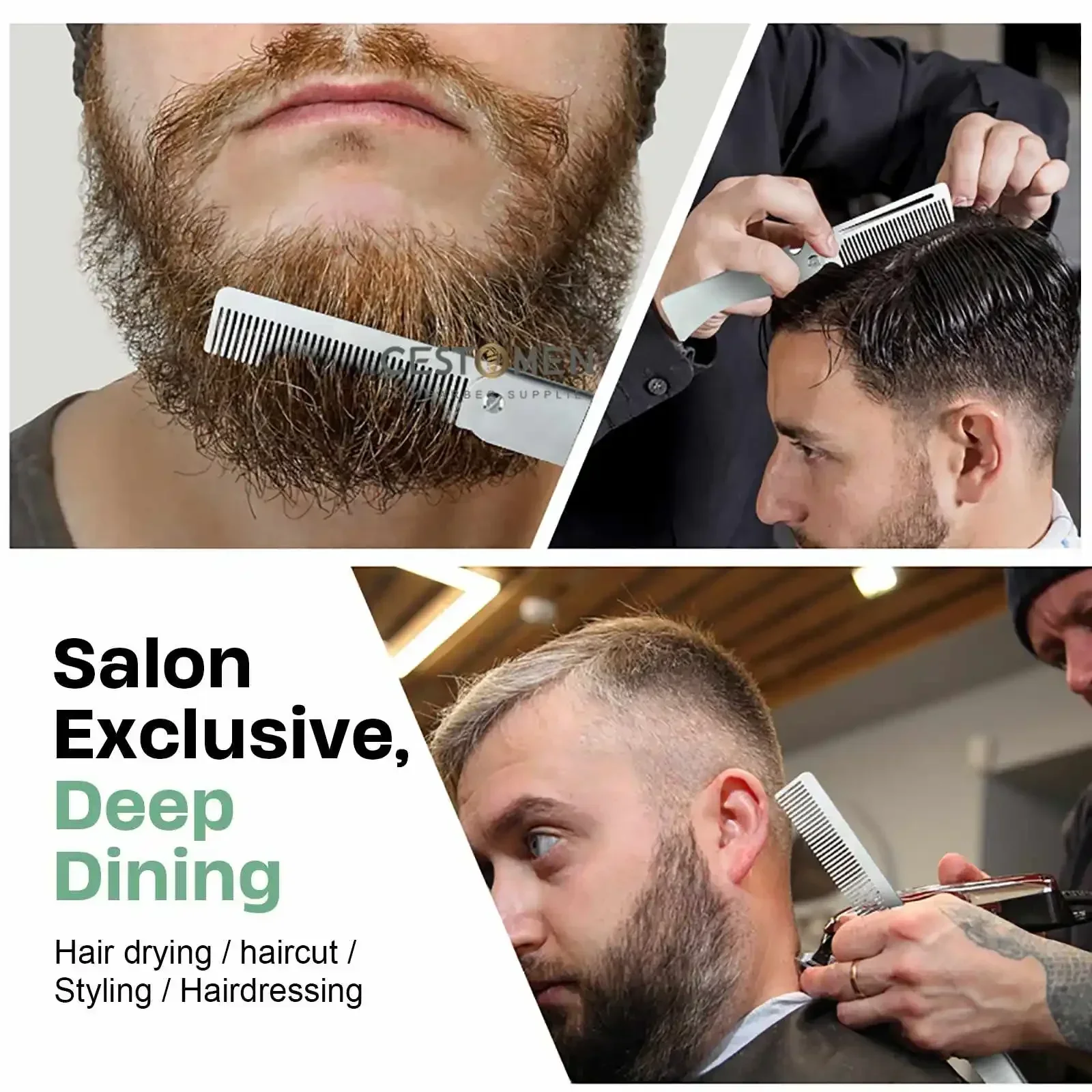New Type 1/2PCS Portable Steel - Men'S Fashion Haircuts 评论和价格