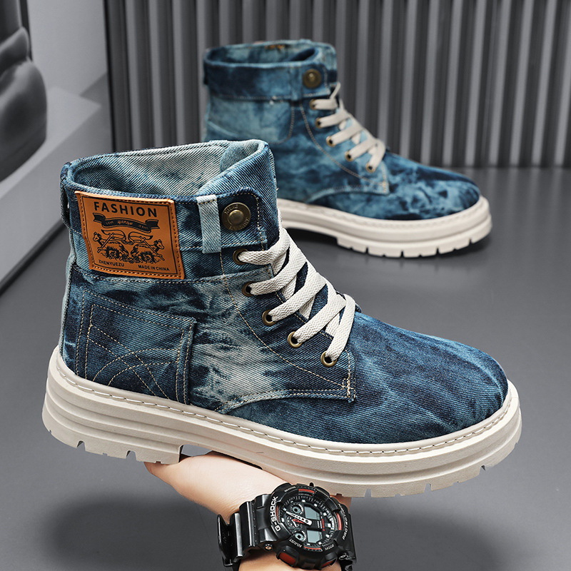 Spring High Top Mens Shoes 202 - Men'S Fashion Plus 评论和价格