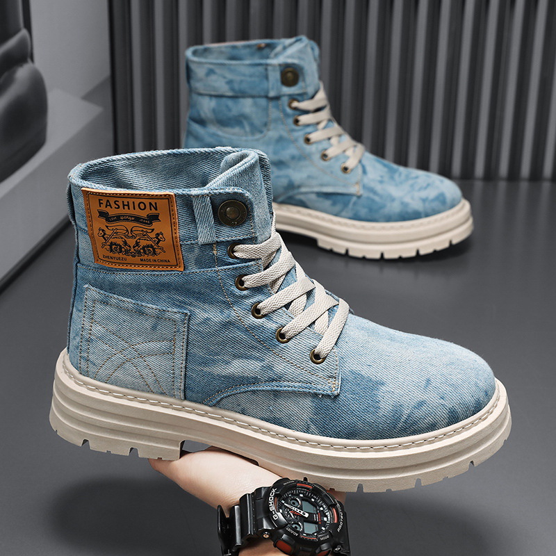Spring High Top Mens Shoes 202 - Men'S Fashion Plus 评论和价格