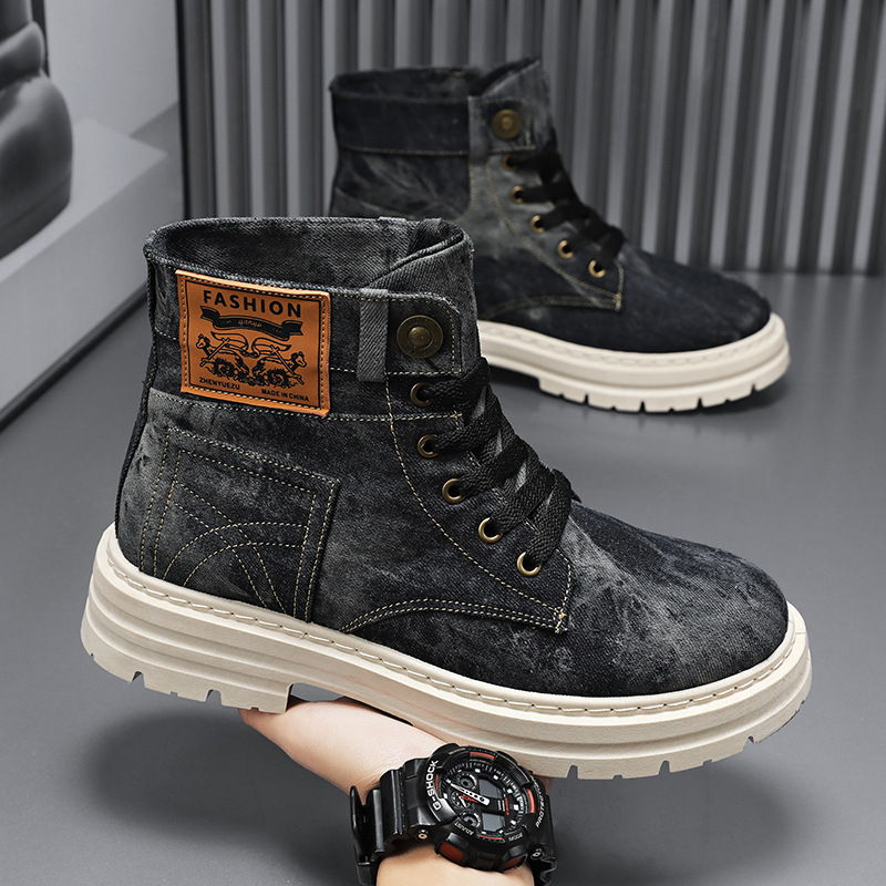 Spring High Top Mens Shoes 202 - Men'S Fashion Plus 评论和价格