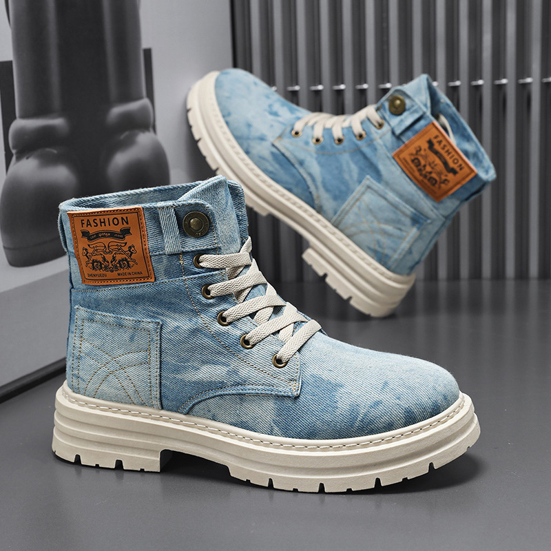 Spring High Top Mens Shoes 202 - Men'S Fashion Plus 评论和价格