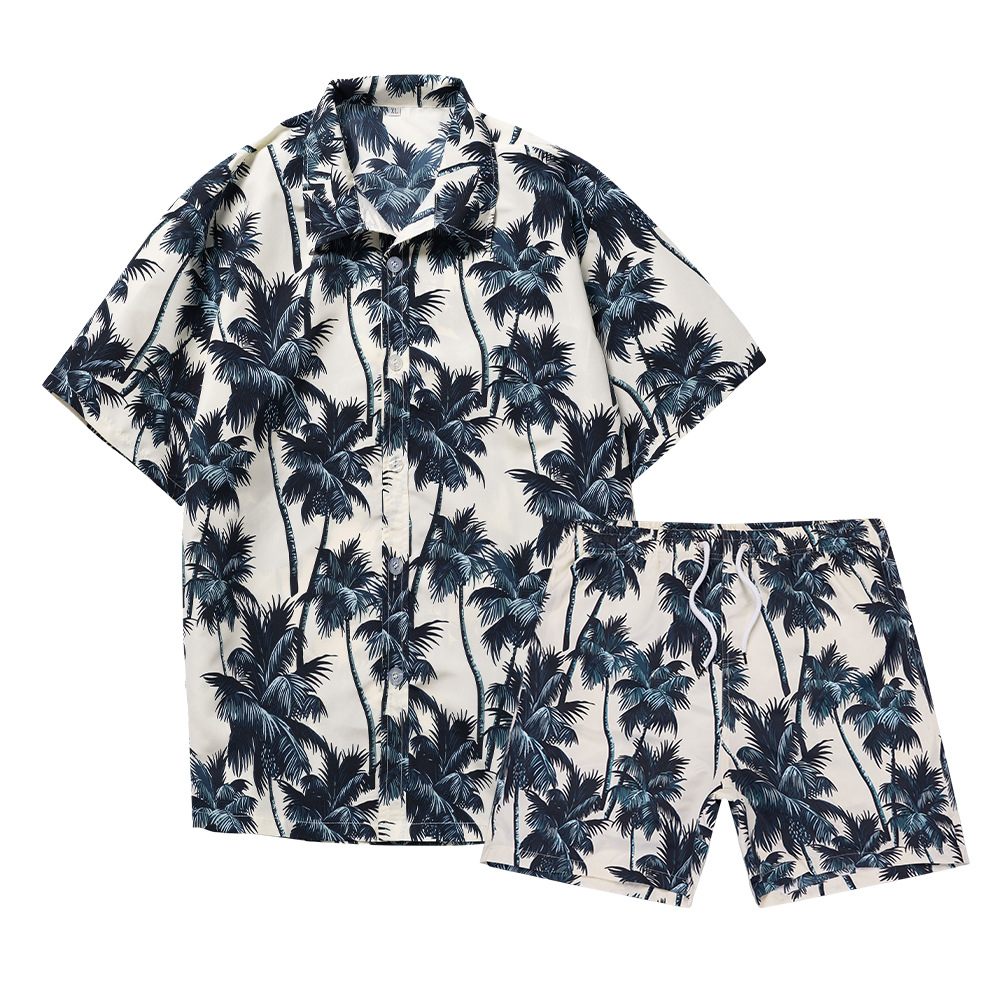 Hawaiian Coconut Tree 3D Print - Mens Fashion Clothes 评论和价格