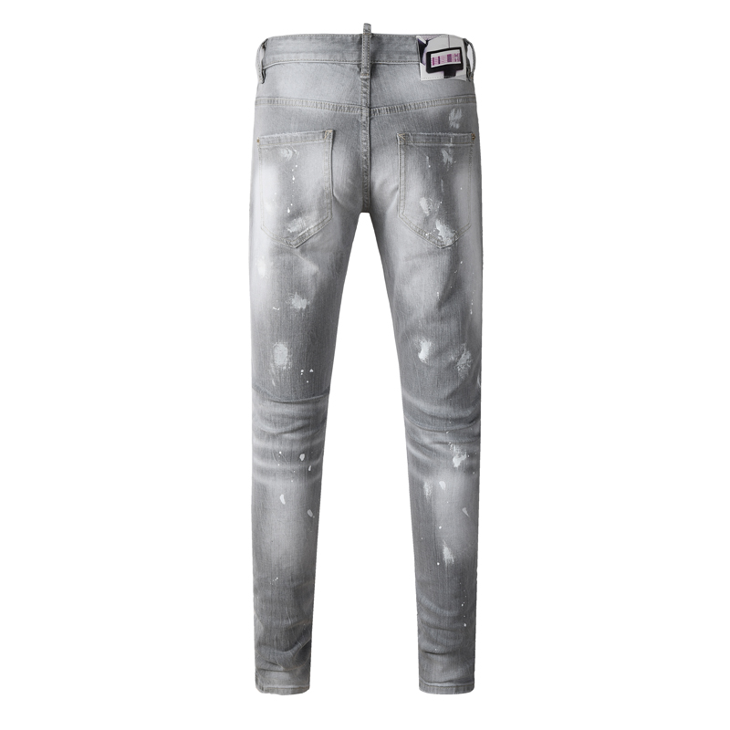 High Street Fashion Men's Ligh - Men'S Fashion Grey Jeans 评论和价格