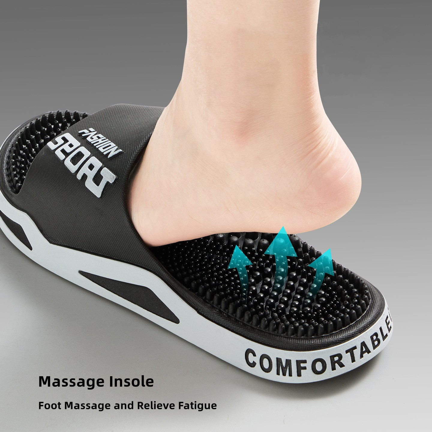 New Men Slippers Massage Slipp - Mens Fashion Ideas 评论和价格