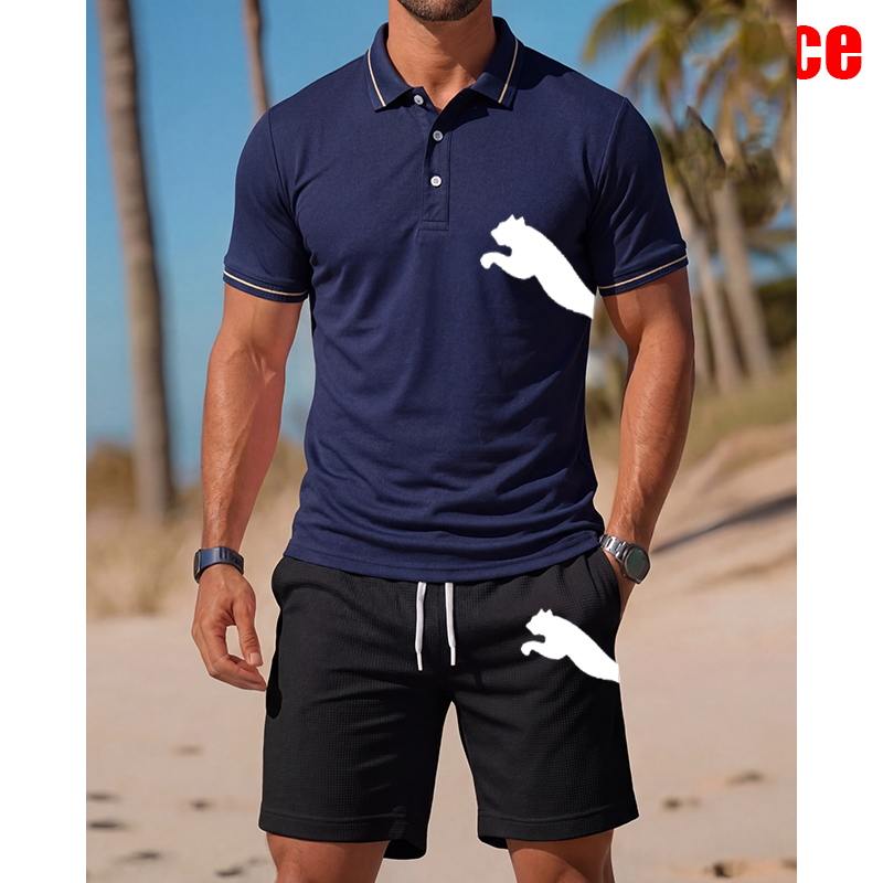 Men's Casual Short-Sleeved Pol - Men'S Fashion Outfits 2026 评论和价格