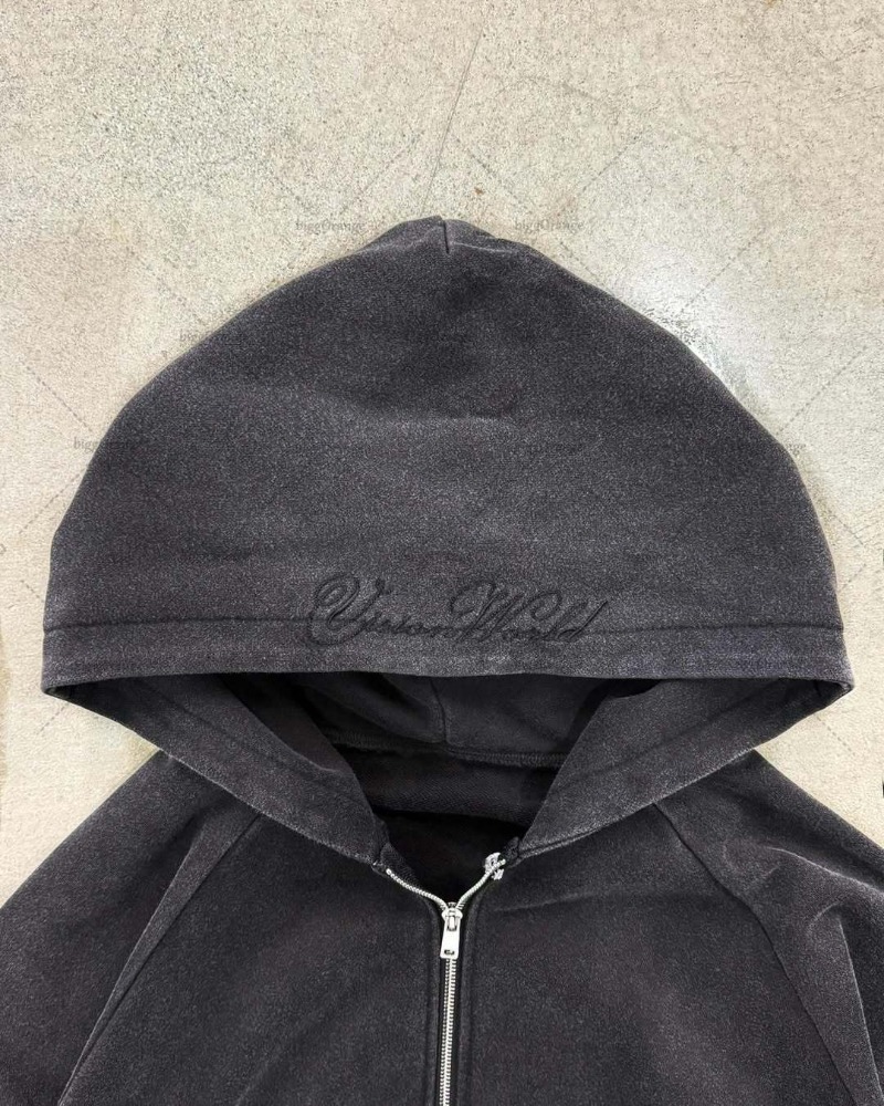 Y2K harajuku Gothic Letter Pri - Mens Fashion Zip Up Hoodies 评论和价格