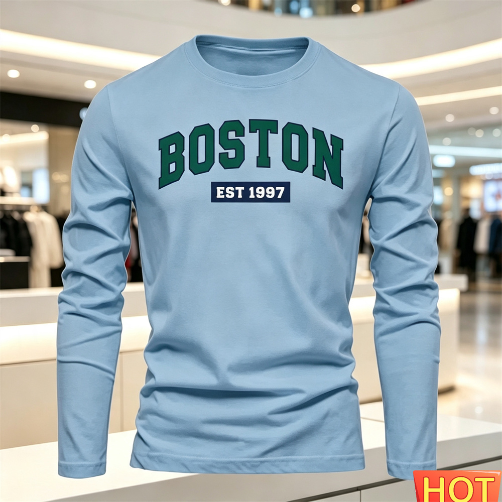 Autumn Summer Men's long sleev - Men'S Fashion Designer 评论和价格