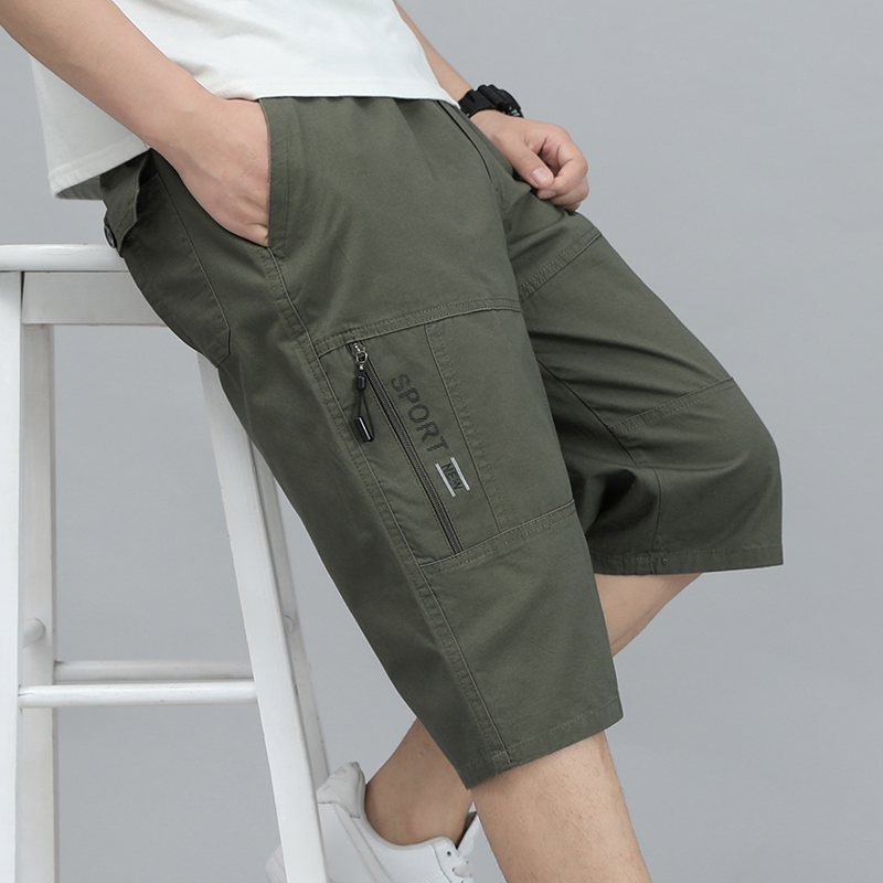 Mens Cargo Shorts Knee Pants Z - Jogger Sweatpants Men 评论和价格