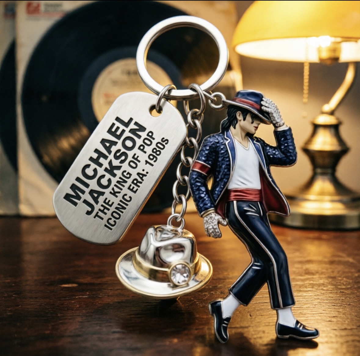 Michael Jackson Keychain, Clas - Men'S Fashion Designer 评论和价格