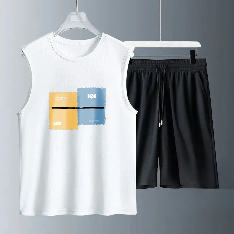 2026 Summer Tank top Set Casua - Track Suit Men 评论和价格