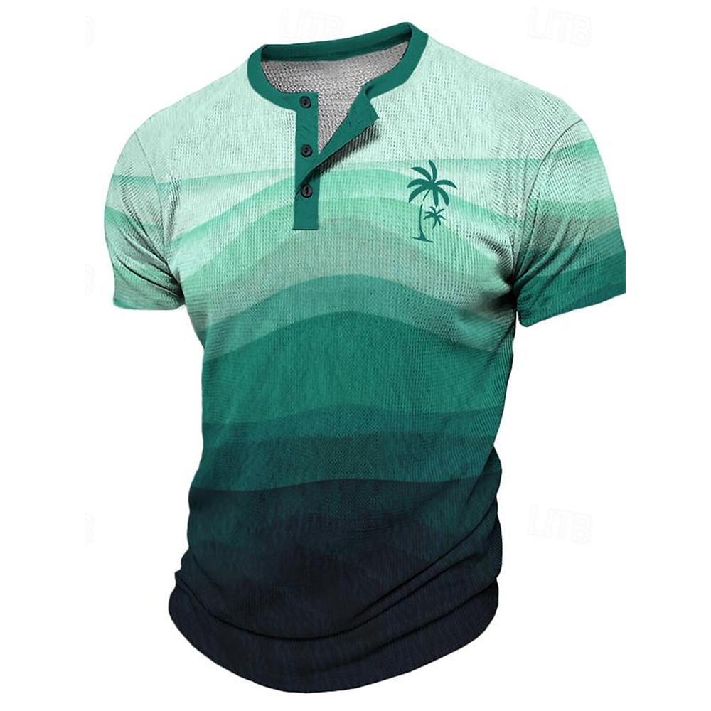 Men's T-Shirt Funny 3D Coconut - Mens Fashion Clothes 评论和价格