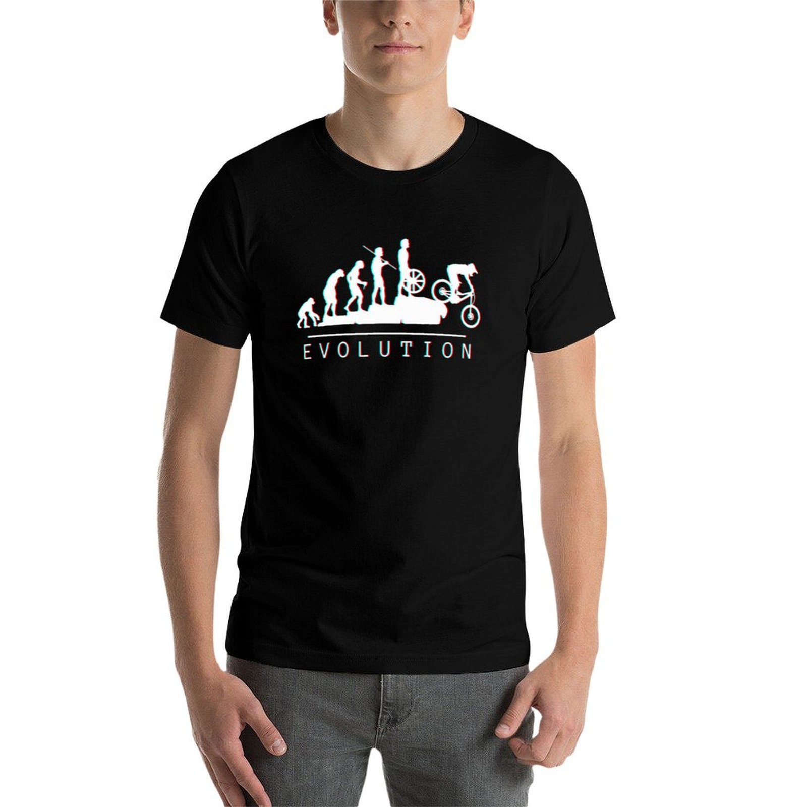MTB Evolution (White) T-Shirt  - Men'S Fashion Evolution 评论和价格