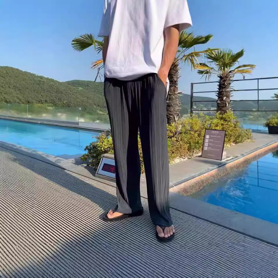 American Style New Fashion Men - Mens Fashion Dark Grey Pants 评论和价格