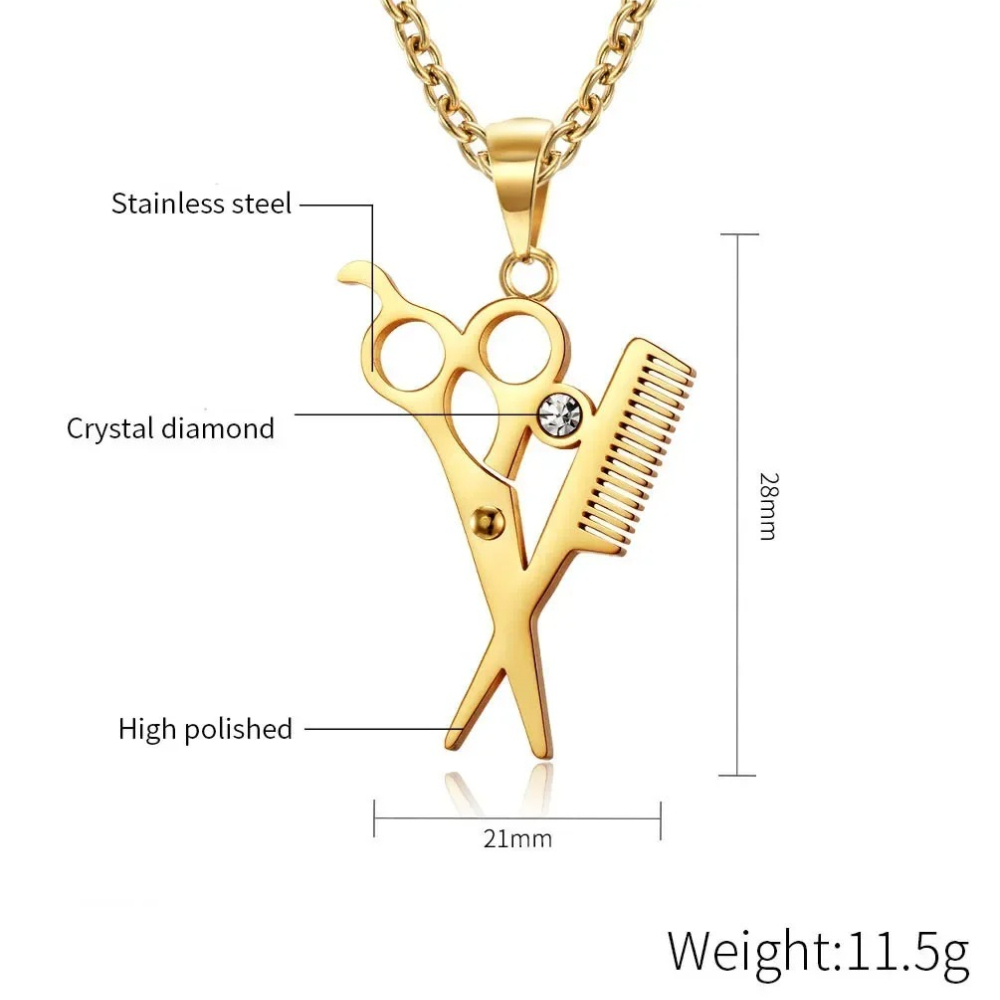 Hairstylist Scissors Comb Pend - Men'S Fashion Haircuts 评论和价格