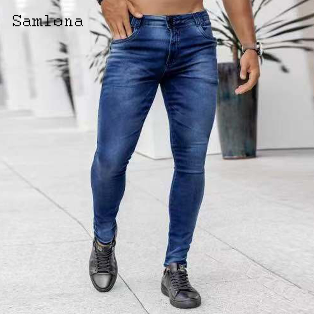 Samlona Jeans Mens Fashion Ski - Men'S Fashion Grey Jeans 评论和价格