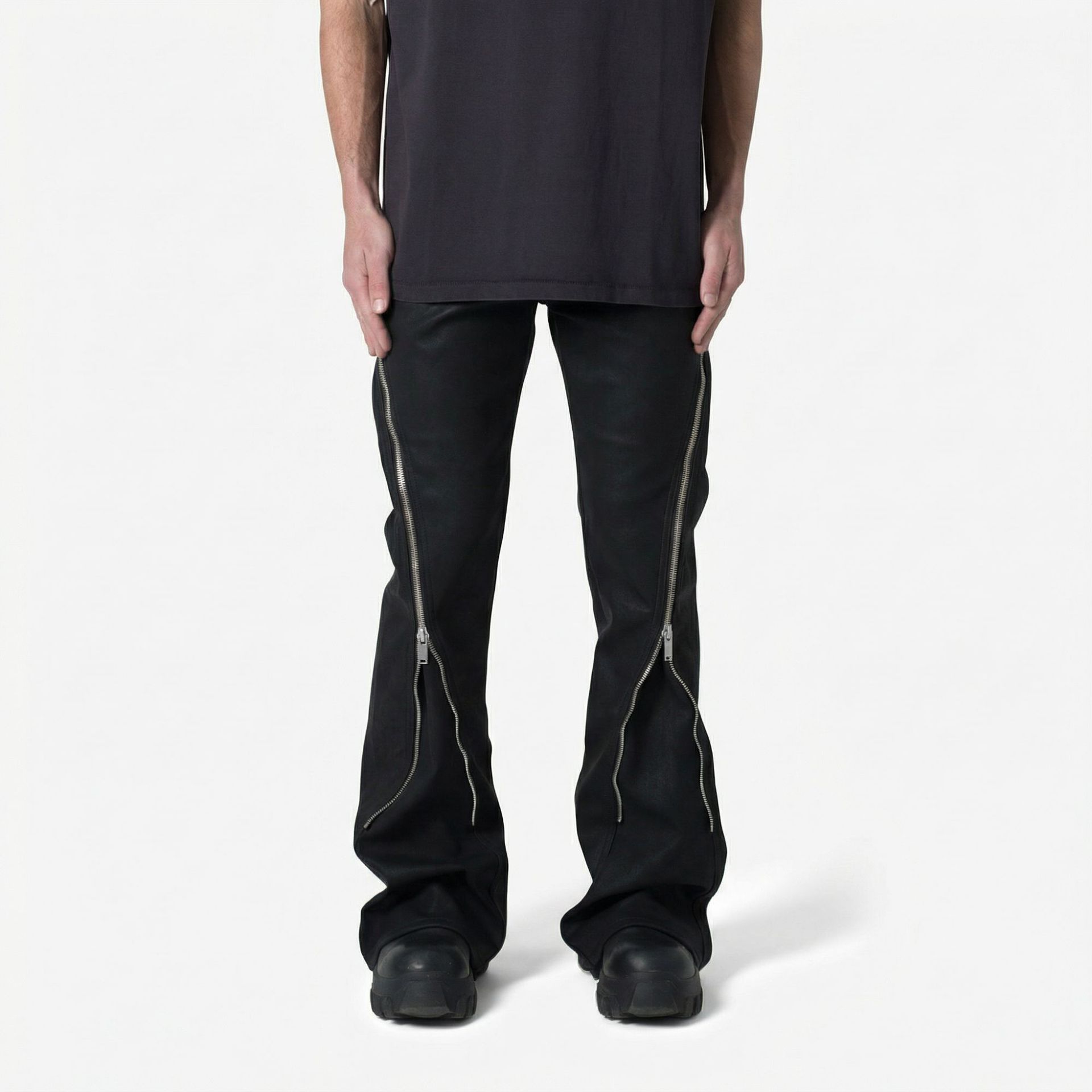 European American Four Seasons - Men'S Fashion Grey Jeans 评论和价格
