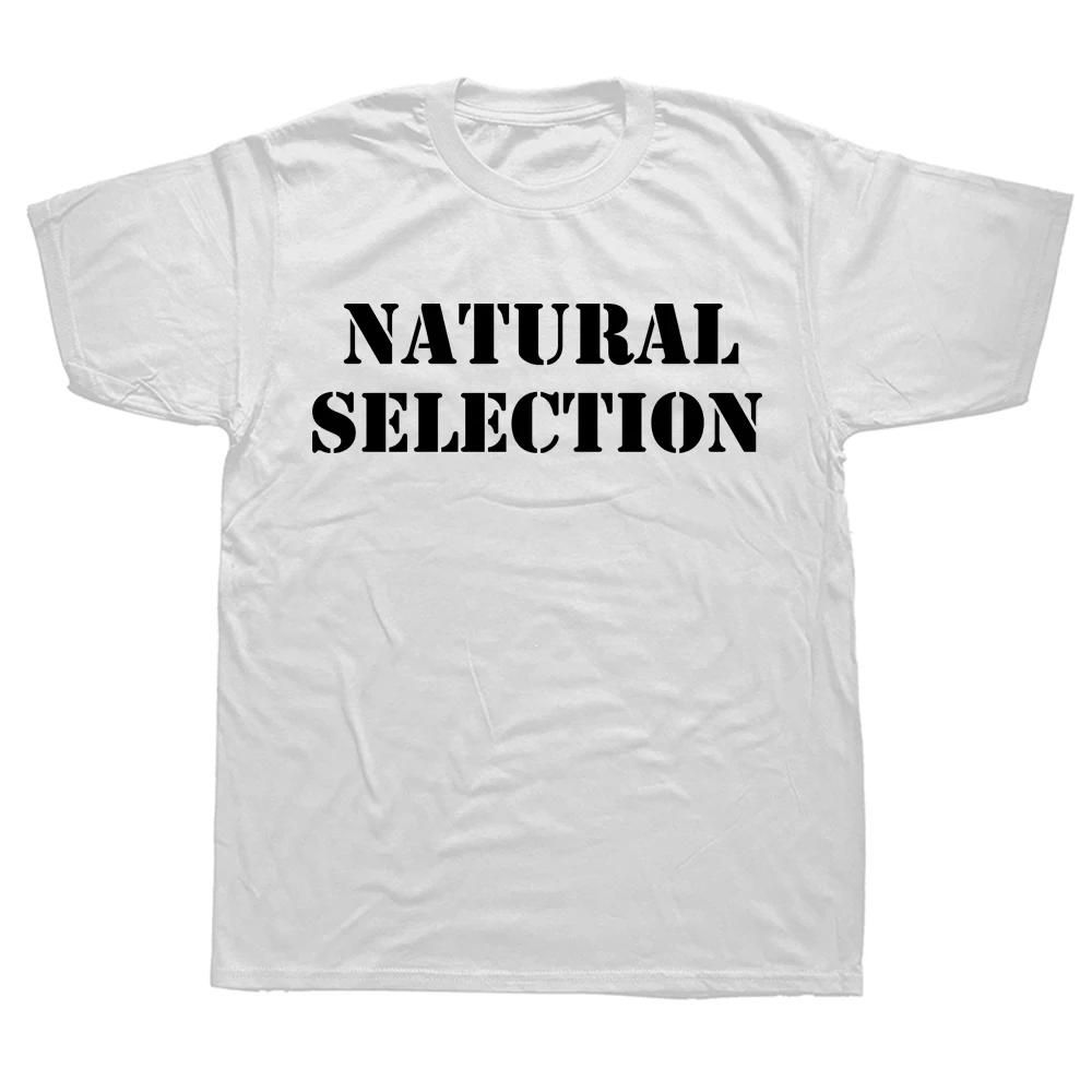 Natural Selection Text Printin - Men'S Fashion Evolution 评论和价格
