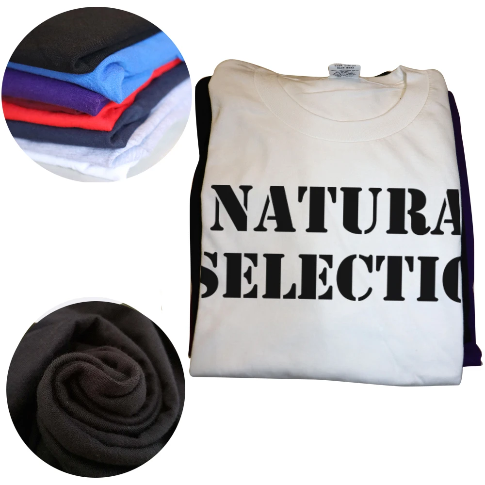Natural Selection Text Printin - Men'S Fashion Evolution 评论和价格