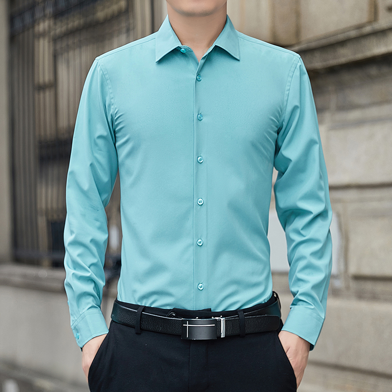 New Plus Size Men Solid Color  - Mens Fashion Clothes 评论和价格