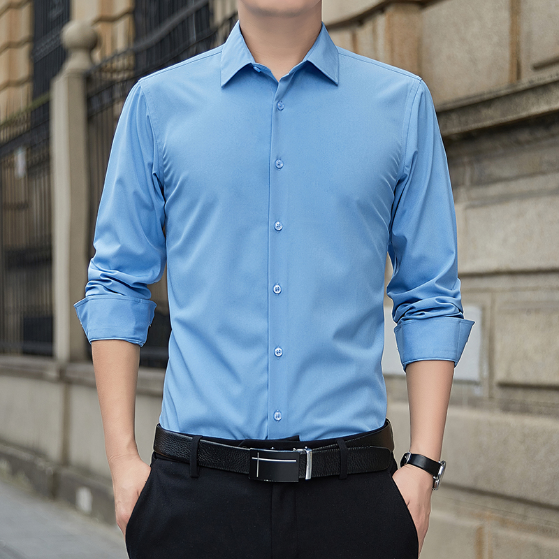 New Plus Size Men Solid Color  - Mens Fashion Clothes 评论和价格