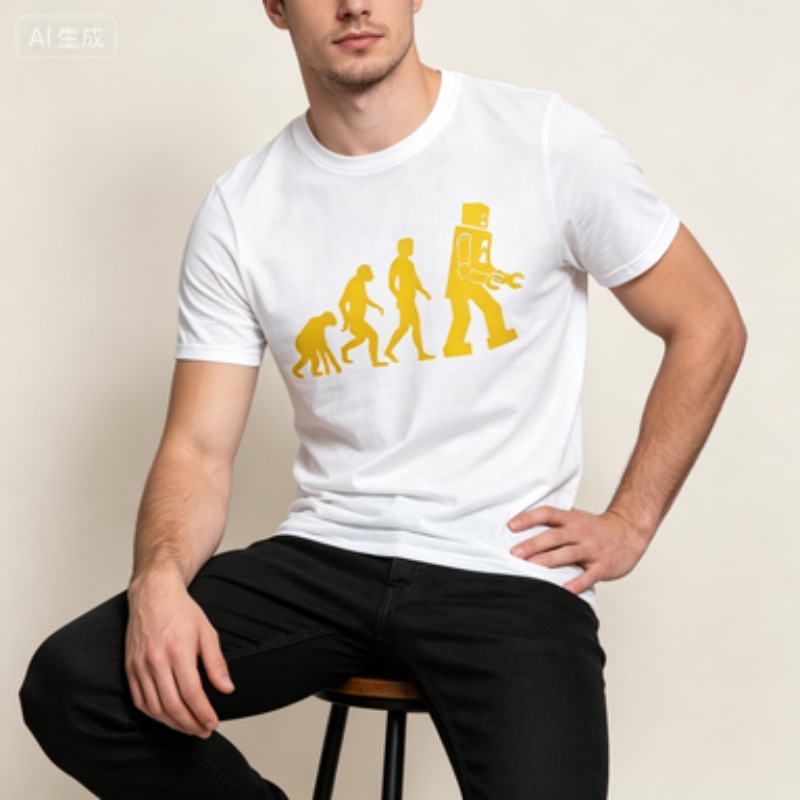 Robot Evolution The Big Bang T - Men'S Fashion Evolution 评论和价格