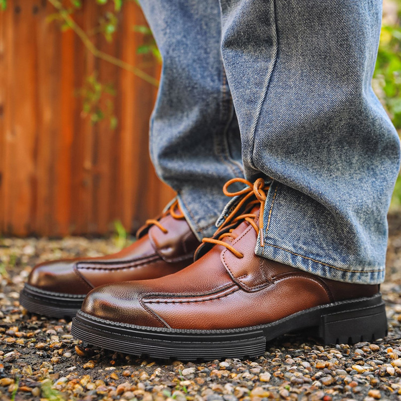 Fashion Designer Men Shoes Ret - Mens Fashion Combat Boots 评论和价格