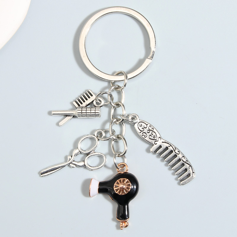 New Hairdressing Keychain Comb - Men'S Fashion Haircuts 评论和价格