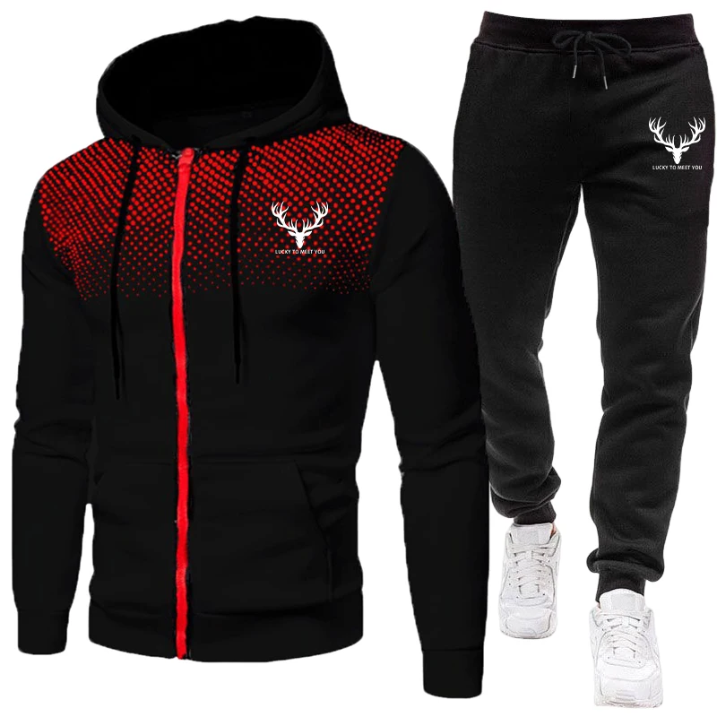 2026 New Arrival Men's Set Zip - Jogger Sweatpants Men 评论和价格