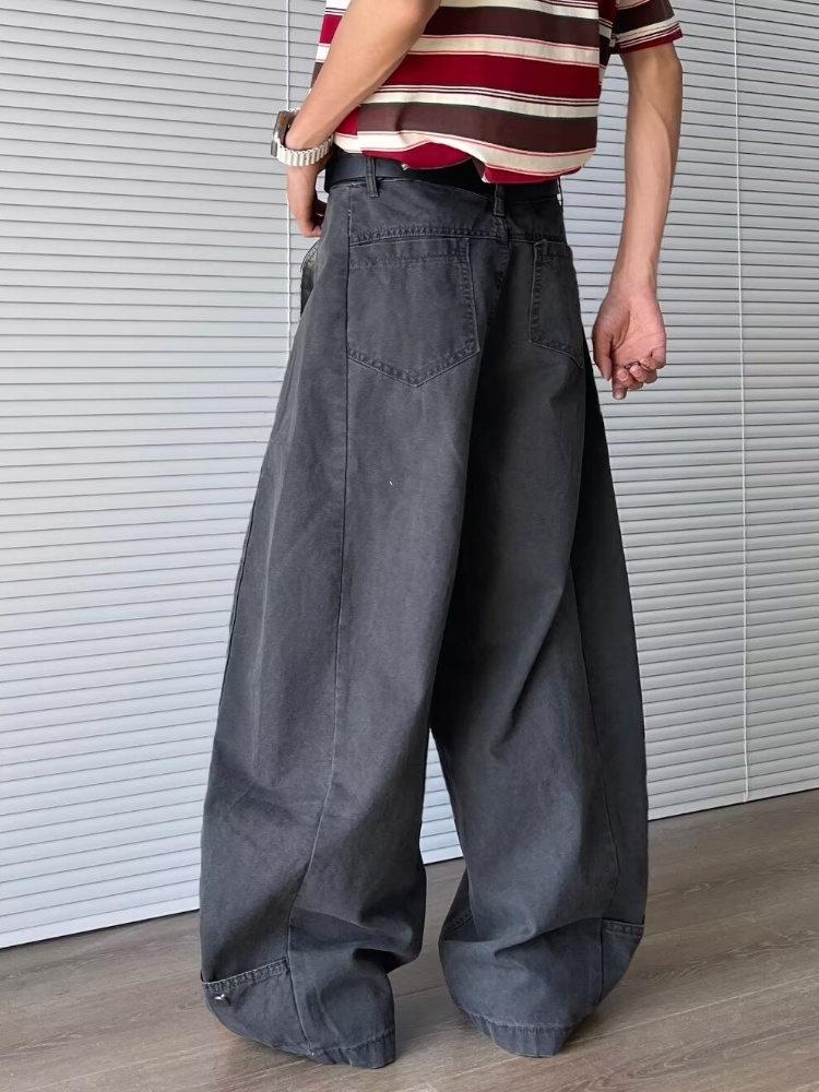 2025 Trashy Y2K 2000S Fashion  - Mens Fashion Dark Grey Pants 评论和价格