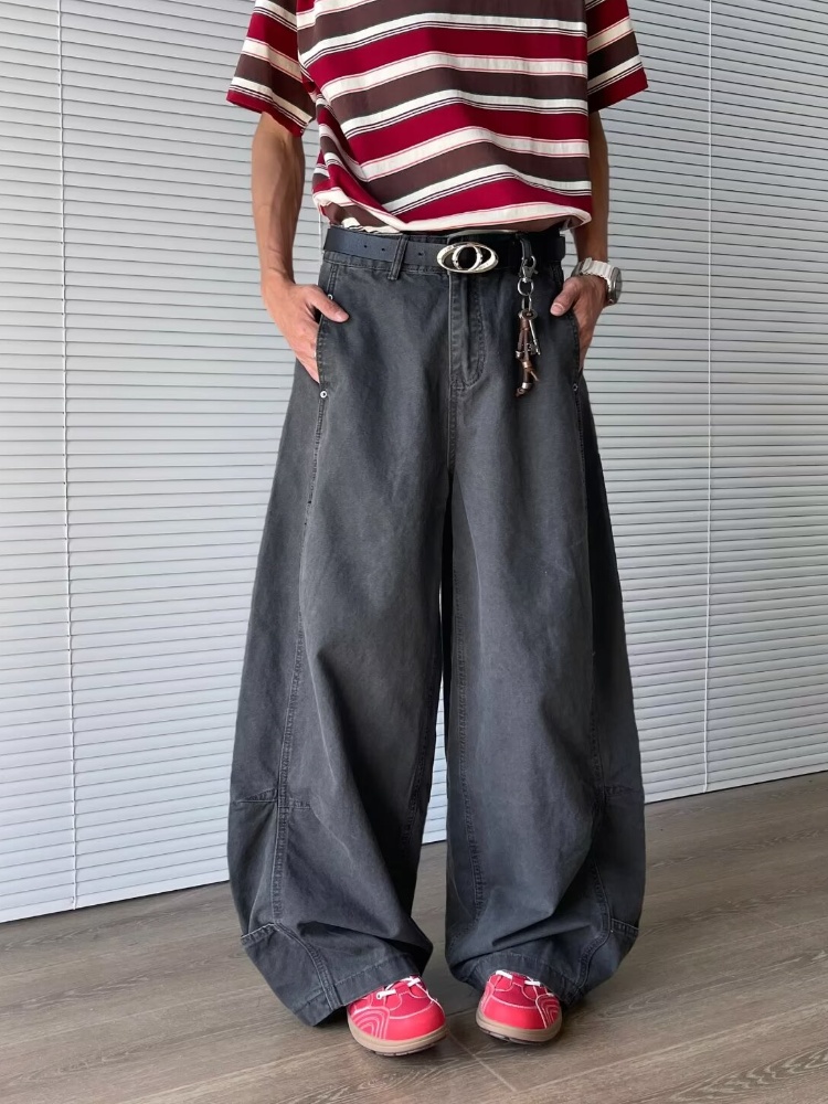 2025 Trashy Y2K 2000S Fashion  - Mens Fashion Dark Grey Pants 评论和价格