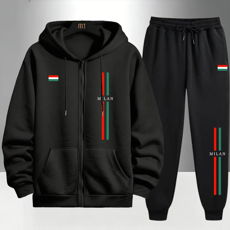 2026 Italy Printed Men's Set Z - Jogger Sweatpants Men 评论和价格