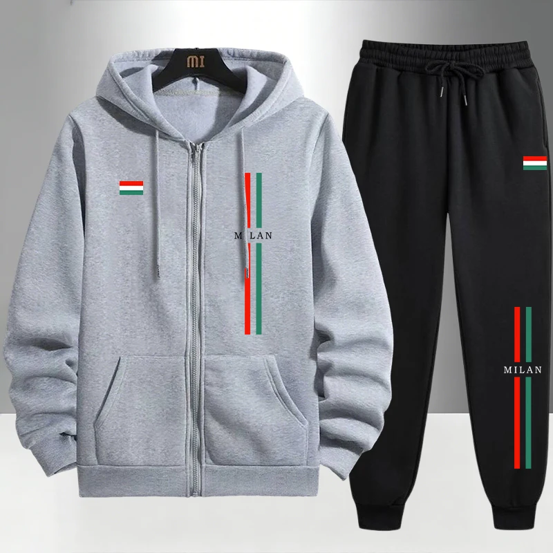 2026 Italy Printed Men's Set Z - Jogger Sweatpants Men 评论和价格