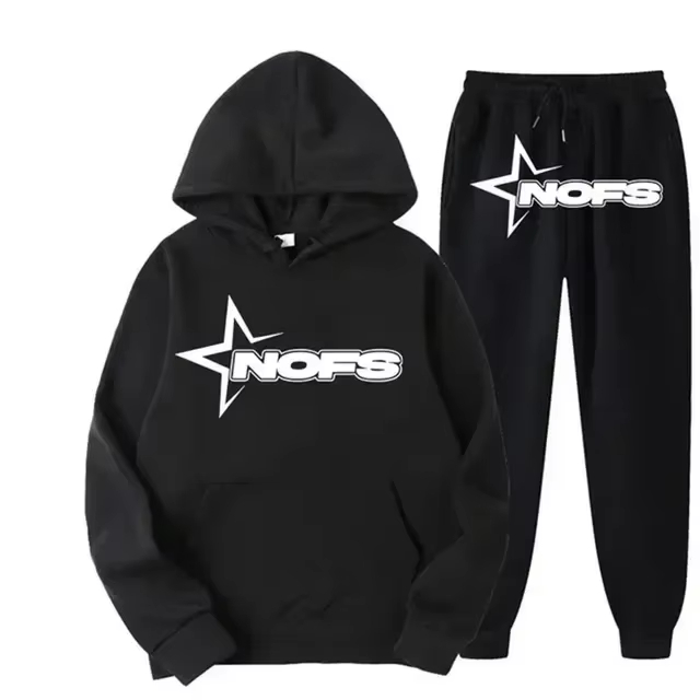 2026 Streetwear Men Hooded Swe - Jogger Sweatpants Men 评论和价格