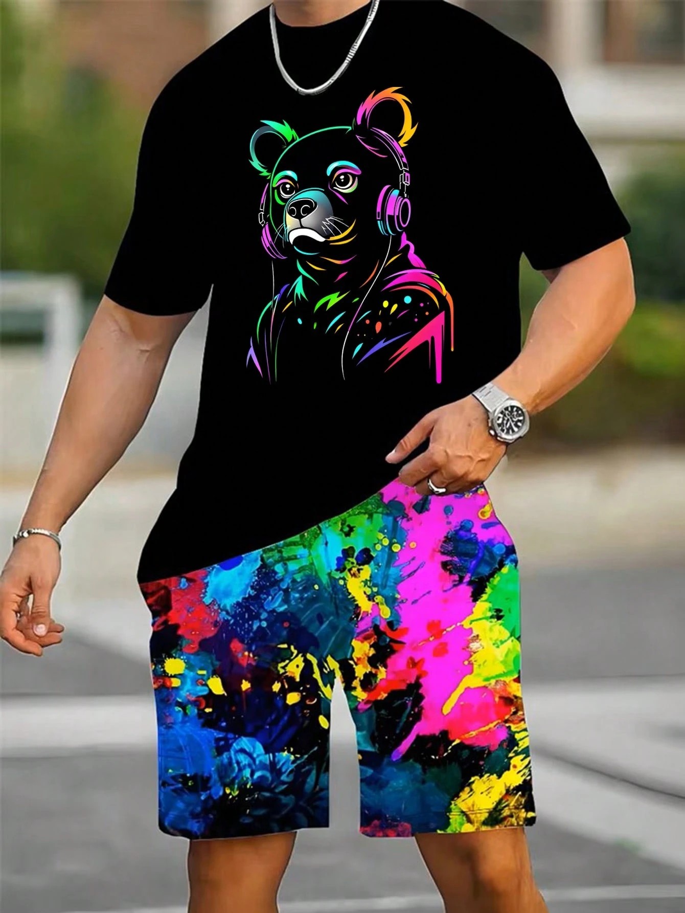 2026 Summer New Men's Short-Sl - Men'S Fashion Designer 评论和价格